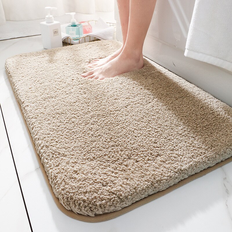 Super Thick Fluff Fiber Bath Mat