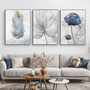 Scandinavian Flower Canvas Art