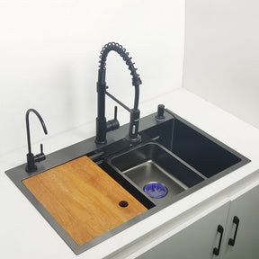 Matte Black Nano Kitchen Sink