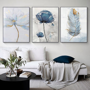 Scandinavian Flower Canvas Art