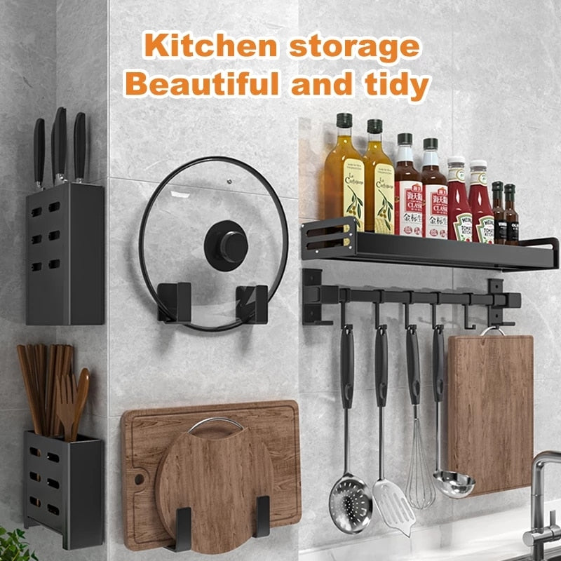 Kitchen Wall-mounted Spice Racks