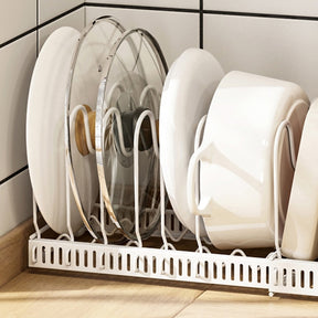 Expandable Pans Organizer Rack,