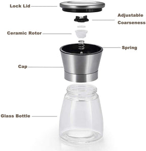 Stainless Steel Salt and Pepper Mill Grinder