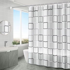 Waterproof Bathroom Shower Curtain