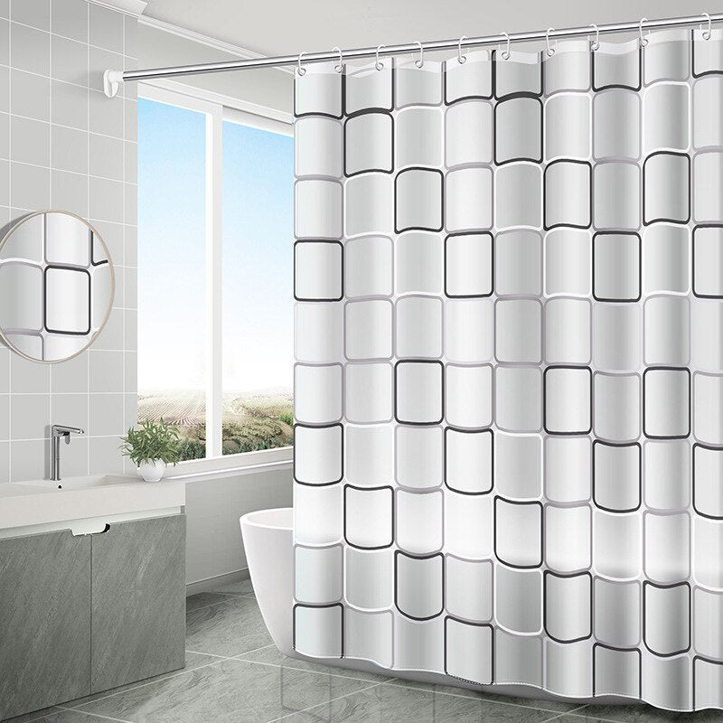 Waterproof Bathroom Shower Curtain