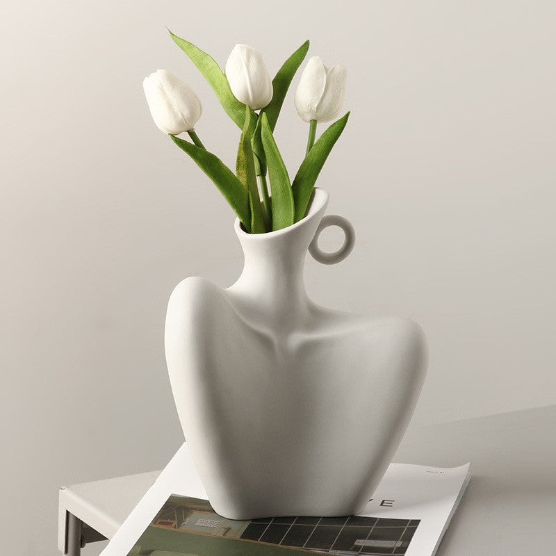 New Creative Human Vase Living Room Flower