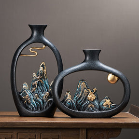 Creativity style wealth vase