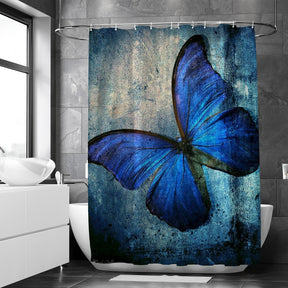 Butterfly Shower Curtain for Bathroom