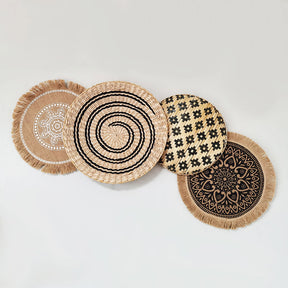 Seaweed woven plate