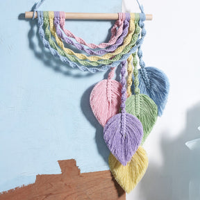 Leaf Macrame Wall Hanging