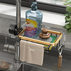 Kitchen Space Aluminum Sink Drain Rack