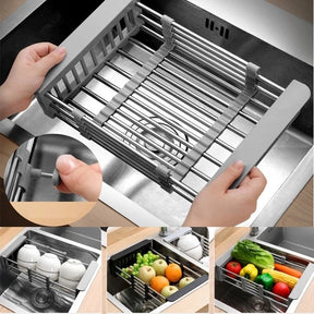 Dish Drainer Stainless Steel Drain Rack