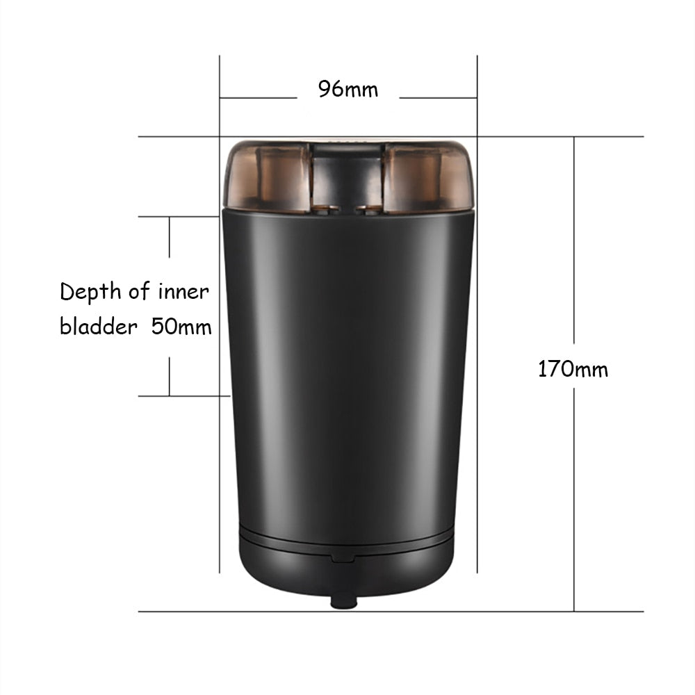 Stainless Steel Nut Electric Coffee Grinder