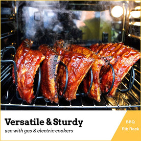 Non-Stick BBQ Rib Rack Stand