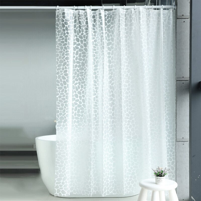 Thicken Shower Curtain With Hooks