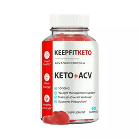 KeepFitKeto Gummies, KeepFit Keto ACV Gummies - 60 Gummies