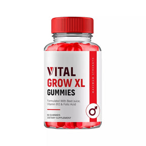 Vital Grow XL Gummies For Men - Advanced Formula Supplement - 60 Gummies